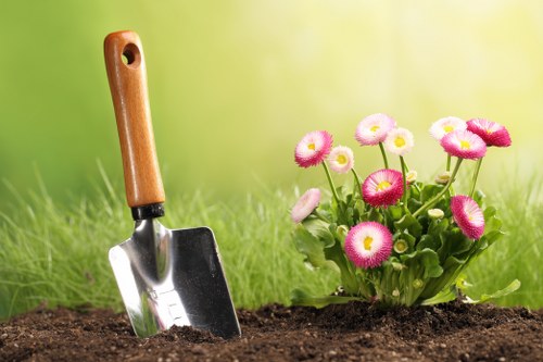 Insurance documents and certificates for a garden maintenance company